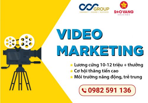 Sao Vàng Holdings tuyển dụng Video Editor, lương cơ bản từ 8-12 triệu đồng
