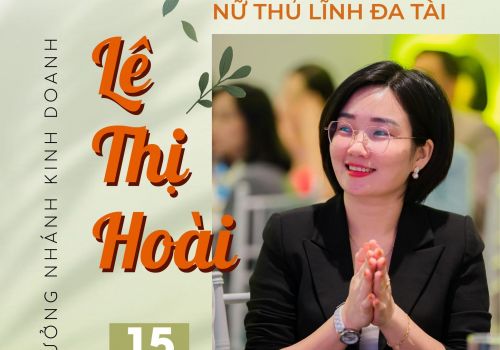 Happy Birthday nữ thủ lĩnh đa tài - Trưởng nhánh kinh doanh Lê Thị Hoài