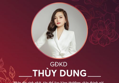 Chúc mừng sinh nhật giám đốc kinh doanh - Trần Thị Thùy Dung 